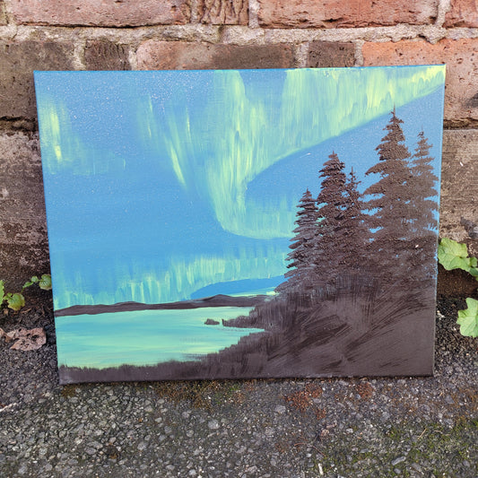 12.05.25 6pm - Northern Lights Paint Class