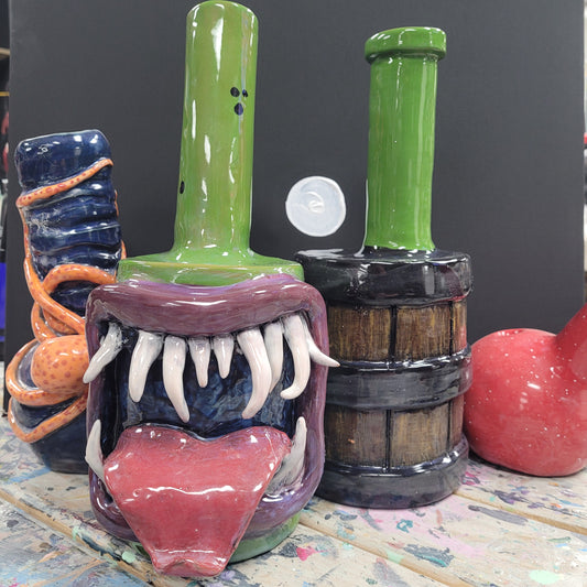 12.06.25 1pm - Build-a-Bong Ceramics Class 21 and over!