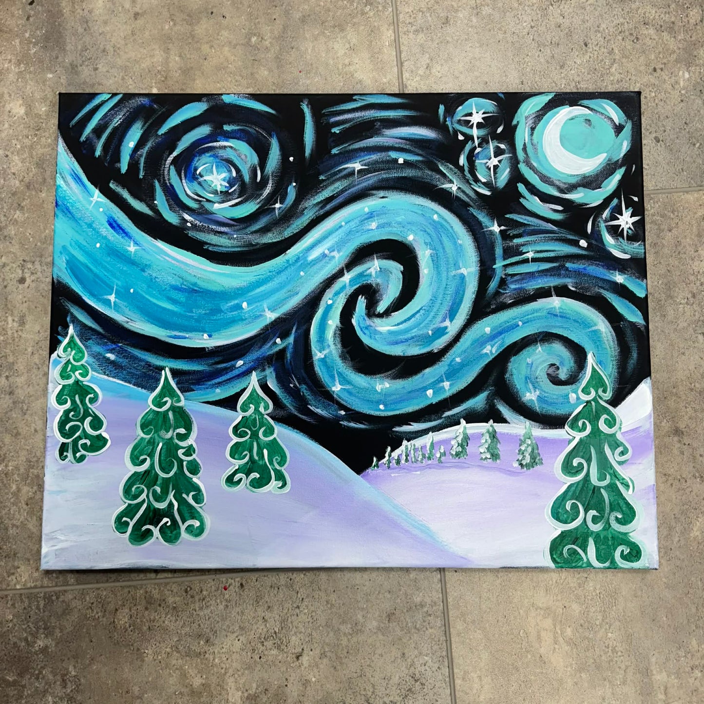 11.23.25 3pm Winter Starry Night - with Diva