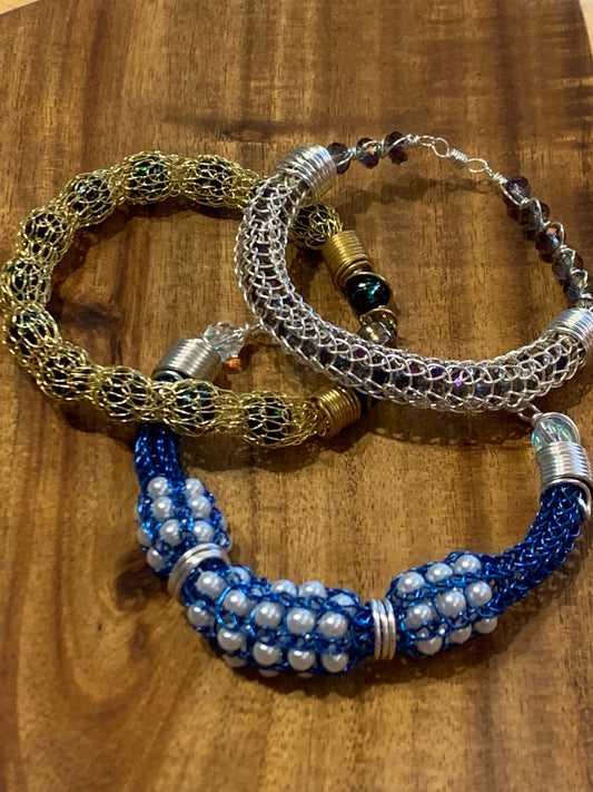 12.13.25  11am - Beaded Viking Knit Bracelet Class with Dee