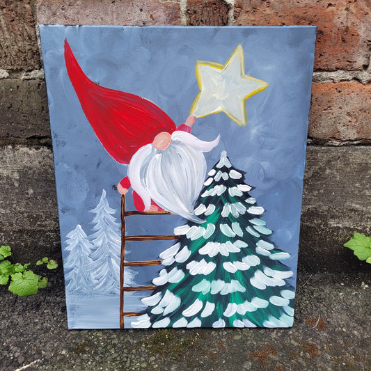 12.10.25 6pm Christmas Gnome Paint Class