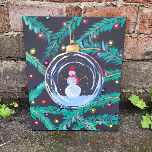 12.17.25 6pm Snow Man Paint Class