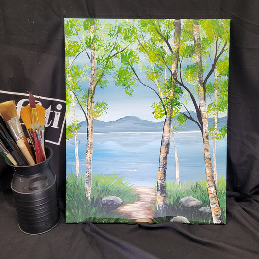 8.23.25 1pm Birch Forest Paint Class