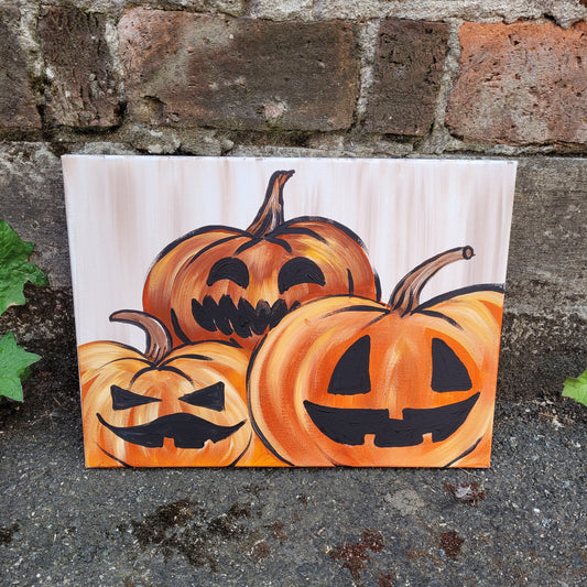10.25.25 3pm Stack 'o' Lanterns Paint Class