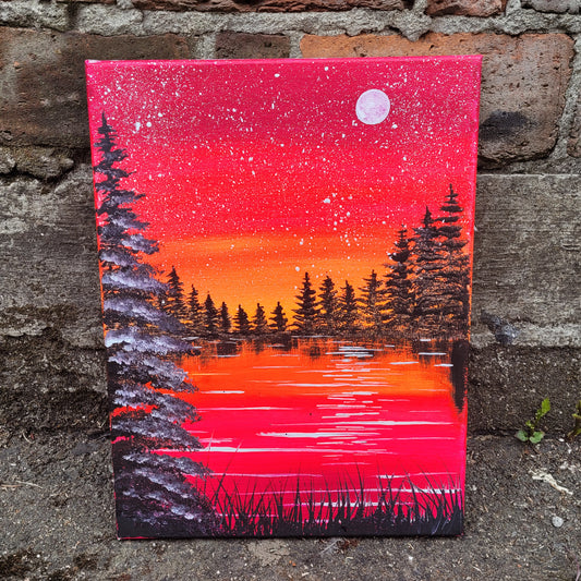 10.24.25 6pm Brilliant Sunset Paint Class