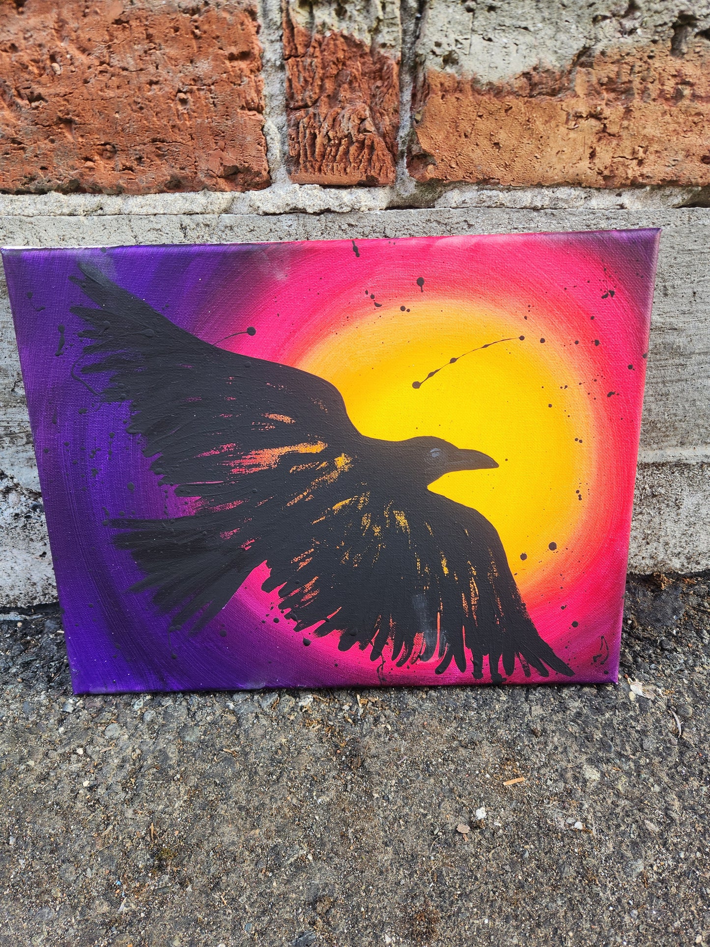 10.23.26 6pm Radiant Raven Paint Class