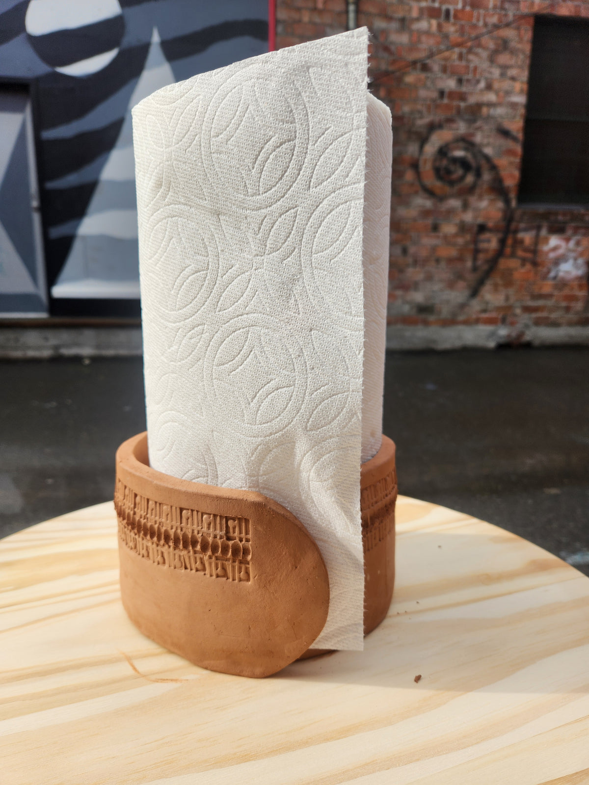 1024.26 1pm Paper Towel Holder - Ceramic Handbuilding Class