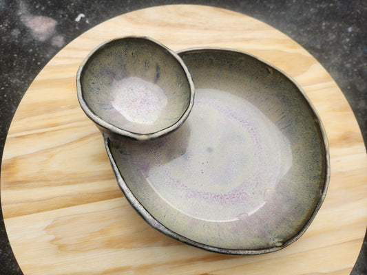 9.19.26 2pm Chip and Dip Bowl - Ceramic Handbuilding Class