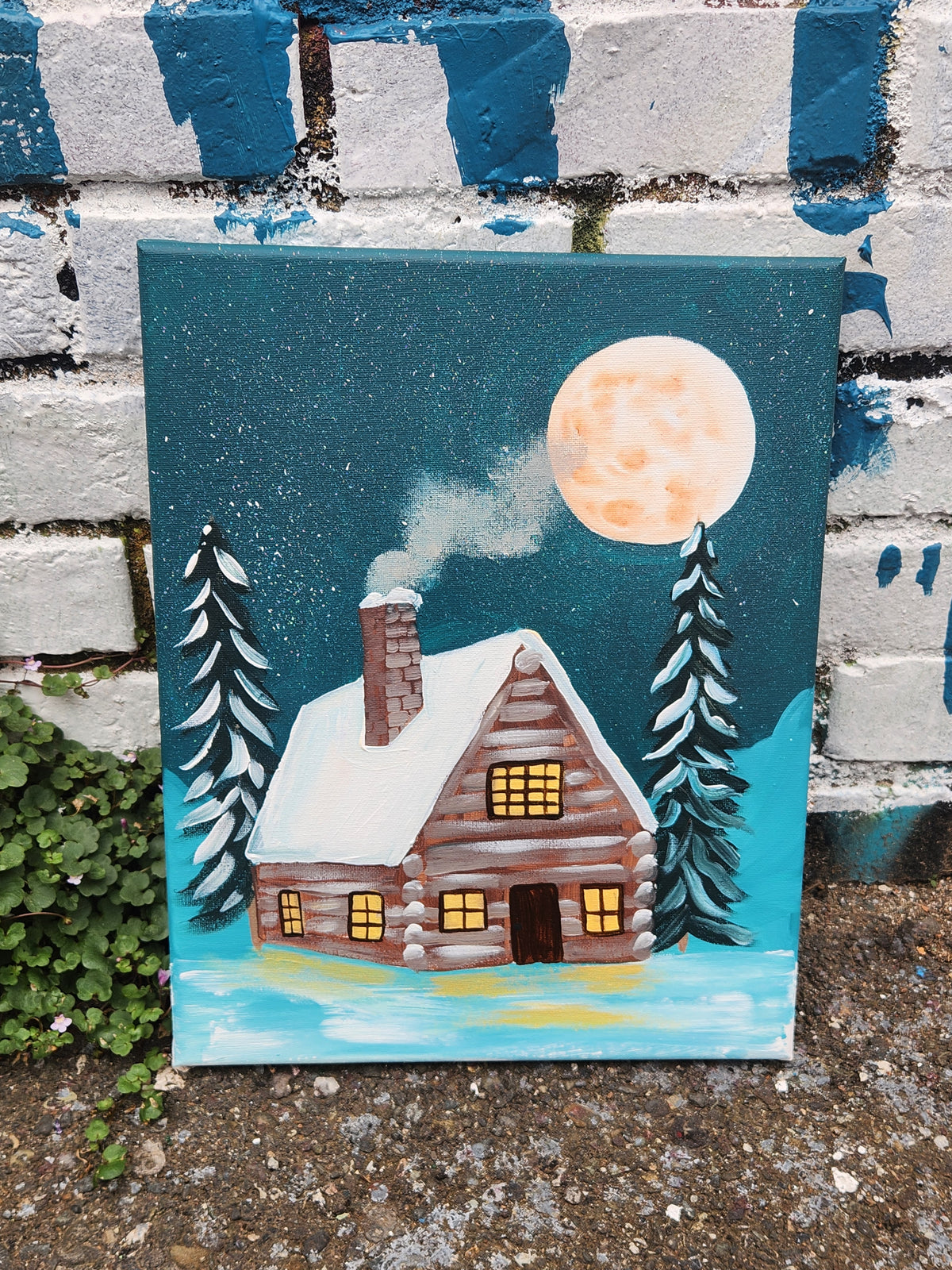 12.18.26 6pm Winter Cabin Paint Class