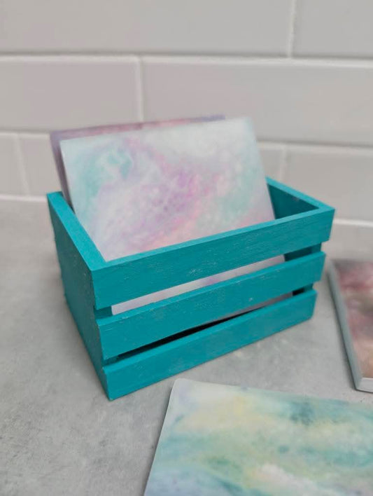 09.17.25 6pm Seaglass Coaster Set