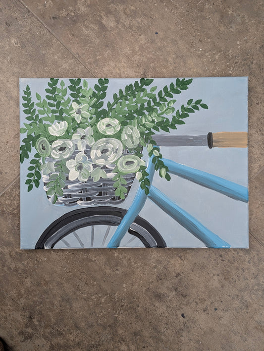 03.27.26 6pm Bicycle Flower Basket Paint Class