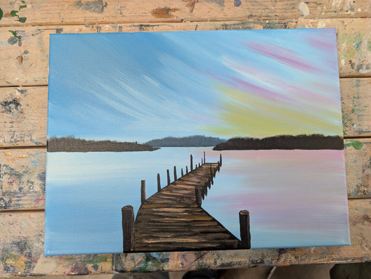 5.22.26m 6pm Sunset Pier Paint Class