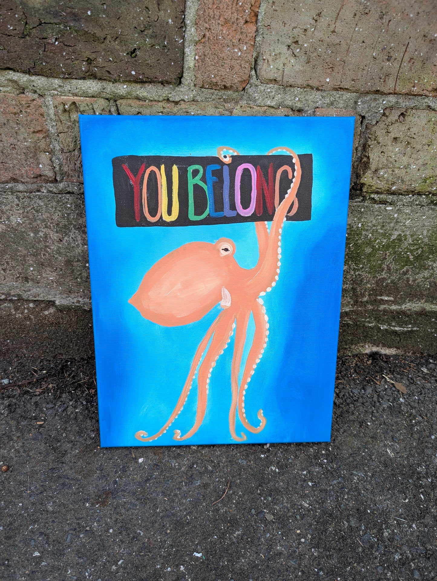6.10.26 6pm You Belong Octopus Paint Class