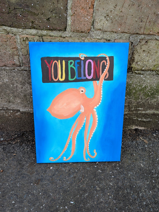 6.10.26 6pm You Belong Octopus Paint Class