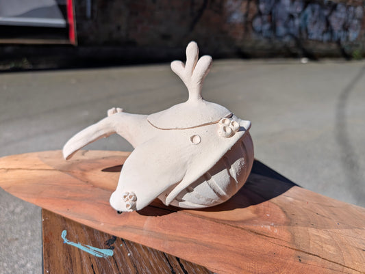 7.15.26 2pm Ceramic Whale Container (age 12+)
