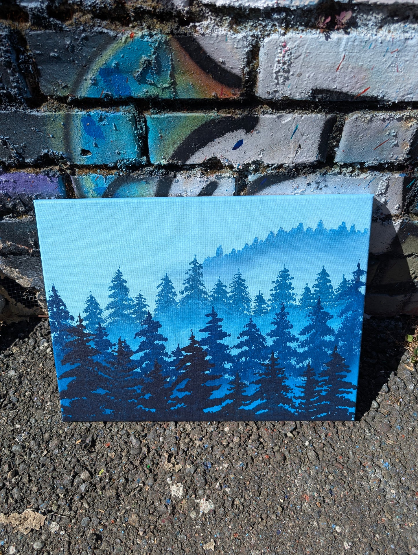 8.28.26 6pm Foggy Trees Paint Class with Nicole