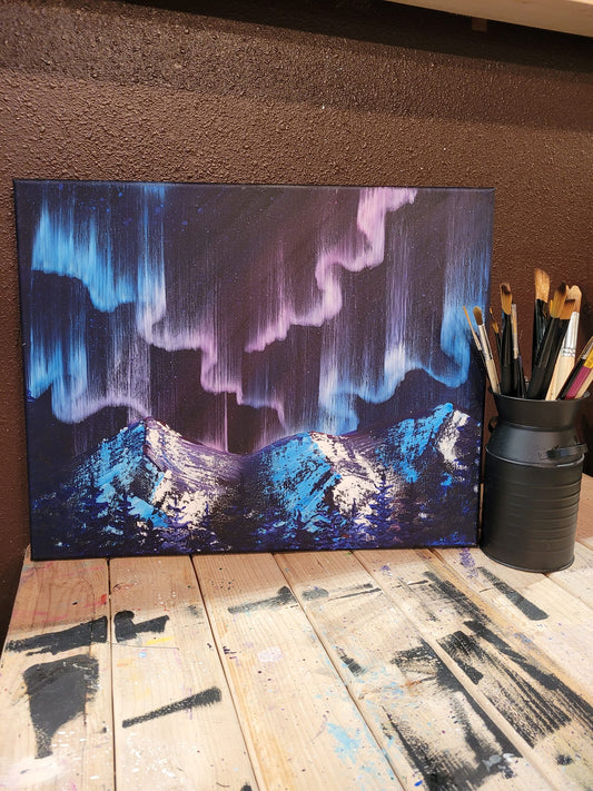 03.13.26 6pm Northern Lights Paint Class