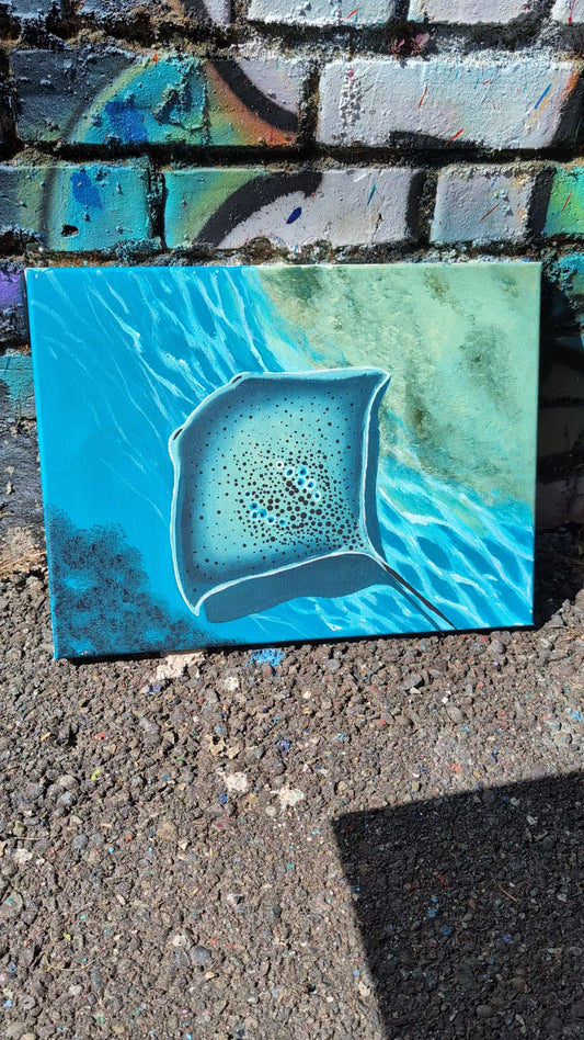 8.22.26 3pm Sting Ray Paint Class with Nicole